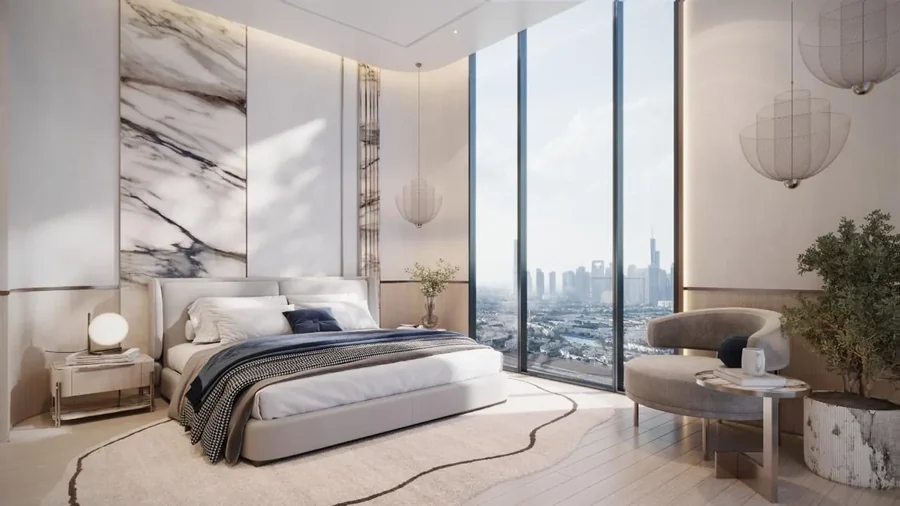 Voxa residence in Dubai — architectural rendering